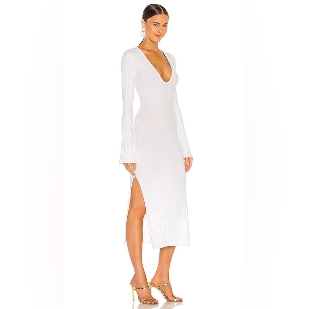 MICHAEL COSTELLO x REVOLVE Gemma Midi Dress in White - Size S  $158. - Picture 2 of 10
